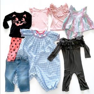9 pieces of Baby Clothes